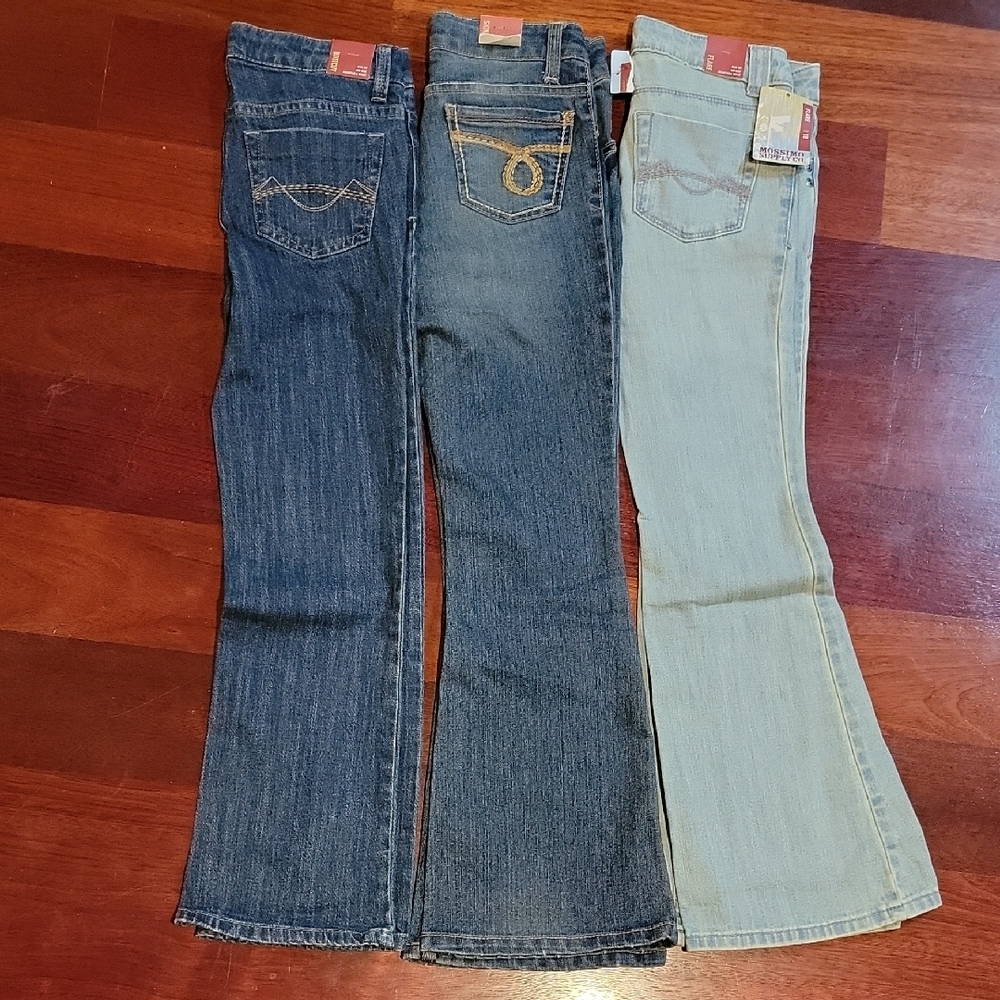 Mossimo Supply Co. Girls  Size 10 Jeans 3 New Pairs